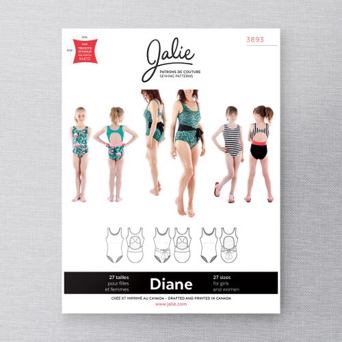 JALIE 3893 - DIANE MAILLOT DE BAIN À ENCOLURE RONDE