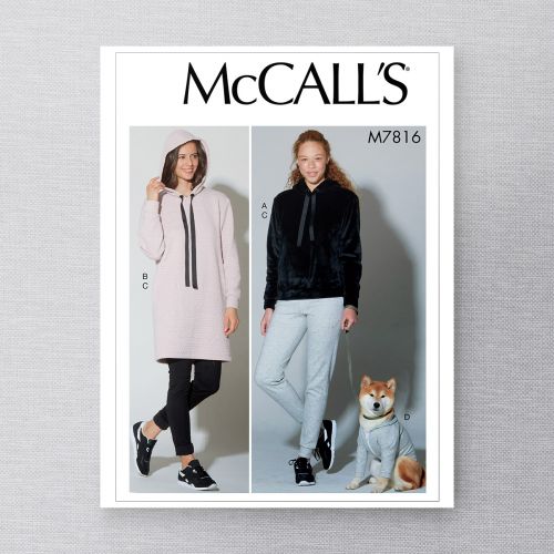 MCCALLS - M7816 HAUT, ROBE ET PANTALON POUR FEMMES - G-TTG