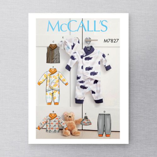 MCCALLS - M7827 ENSEMBLE COORDONNÉ POUR BÉBÉS - NN-TG