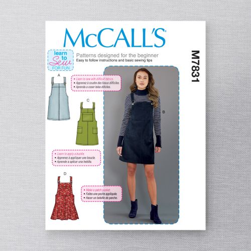 MCCALLS - M7831 CHASUBLES POUR FEMMES