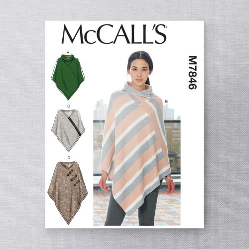 MCCALLS - M7846 PONCHOS TRÈS AMPLES POUR FEMMES
