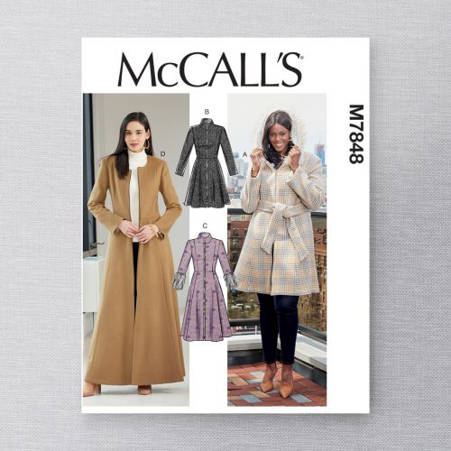 MCCALLS - M7848 MANTEAUX AJUSTÉS POUR FEMMES