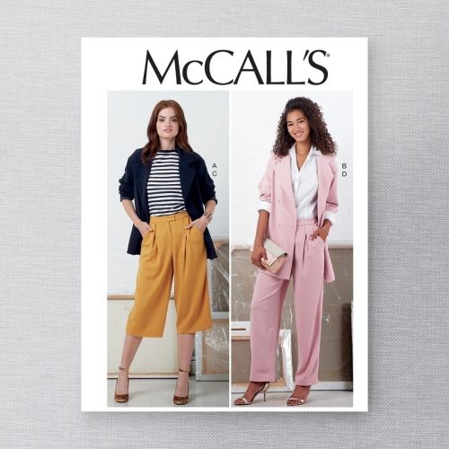 MCCALLS - M7876 VESTES ET PANTALONS POUR FEMMES