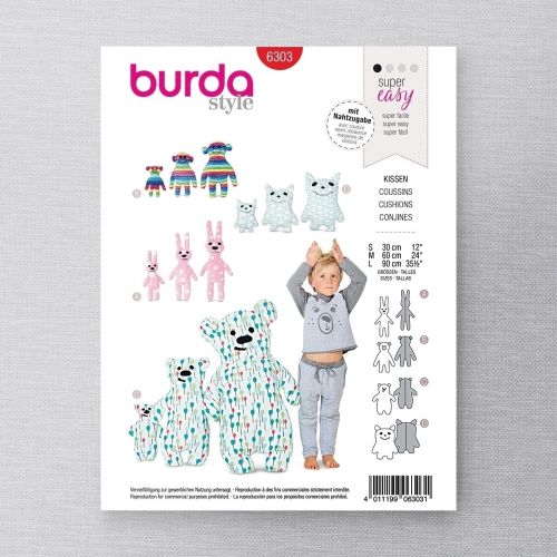 BURDA - 6303 COUSSINS