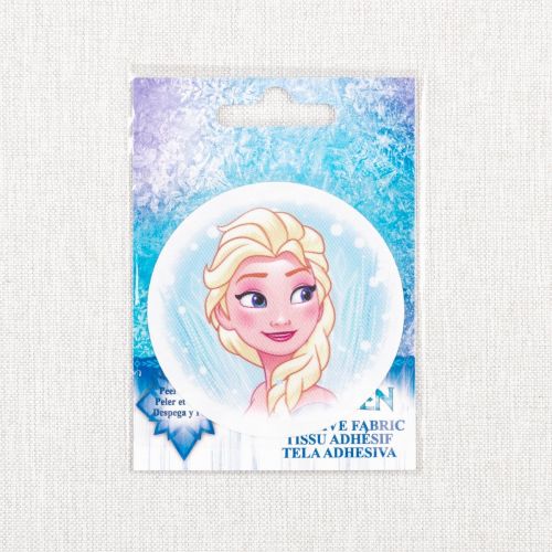 APPLIQUÉ AD-FAB PAR CAMELOT - DISNEY FROZEN ELSA BLEU