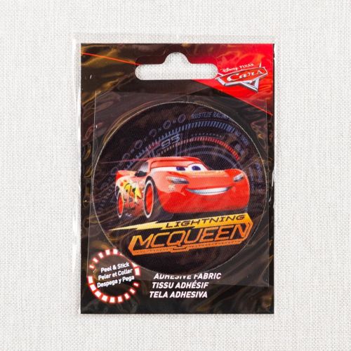 APPLIQUÉ AD-FAB PAR CAMELOT - DISNEY PIXAR MCQUEEN NOIR