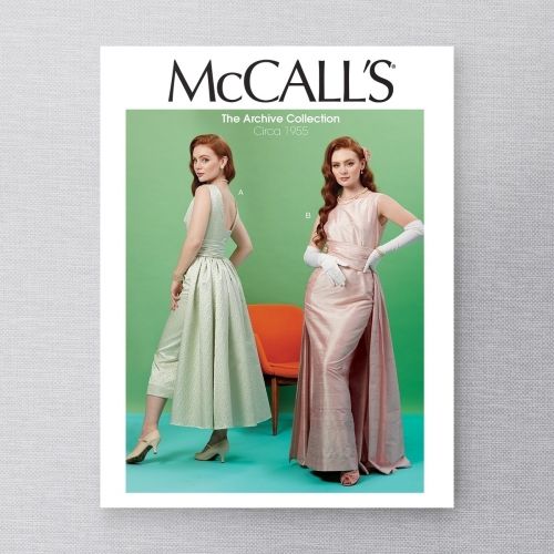 MCCALLS - M7897 ROBES AJUSTÉES POUR FEMMES 