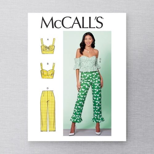 MCCALLS - M7937 HAUTS ET PANTALON POUR FEMMES