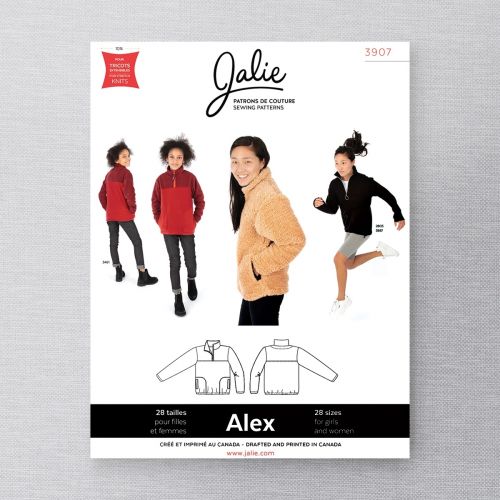 JALIE 3907 - ALEX PULL DEMI-ZIP