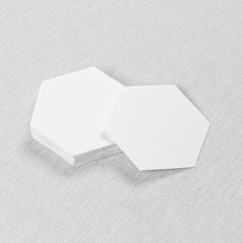 GABARITS HEXAGONAL EN PAPIER 1 1/2 PO - ENS 50