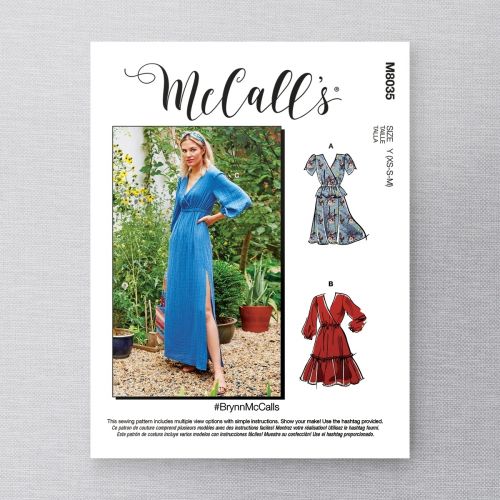 MCCALLS - M8035 ROBES POUR FEMME