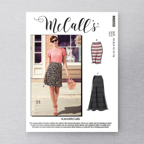 MCCALLS - M8055 JUPES EN SEPT LONGUEURS POUR FEMME
