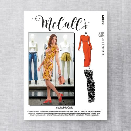 MCCALLS - M8058 ROBES POUR FEMME