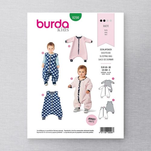 BURDA - 9298 GIGOTEUSES POUR ENFANT