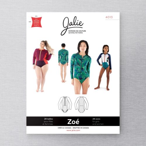 JALIE 4013 - MAILLOT ZIPPÉ À MANCHES LONGUES ZOE