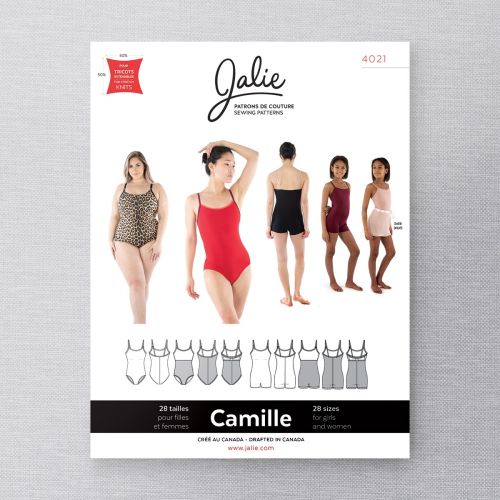 JALIE 4021 - JUSTAUCORPS ET UNITARD À BRETELLES FINES CAMILLE