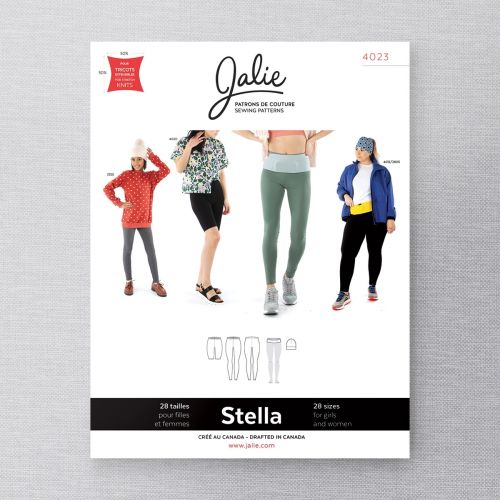 JALIE 4023 - LEGGING, CEINTURE DE COURSE ET TUQUE STELLA