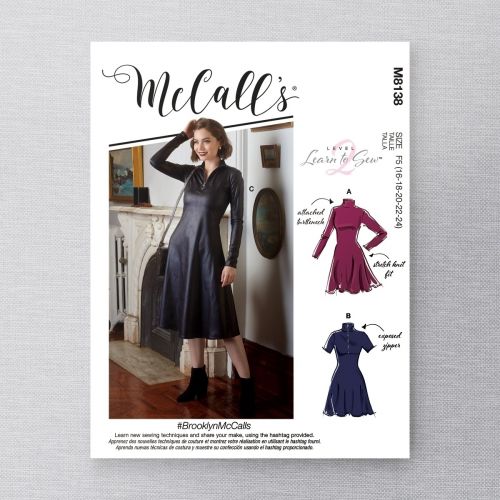 MCCALLS - M8138 ROBES POUR FEMMES