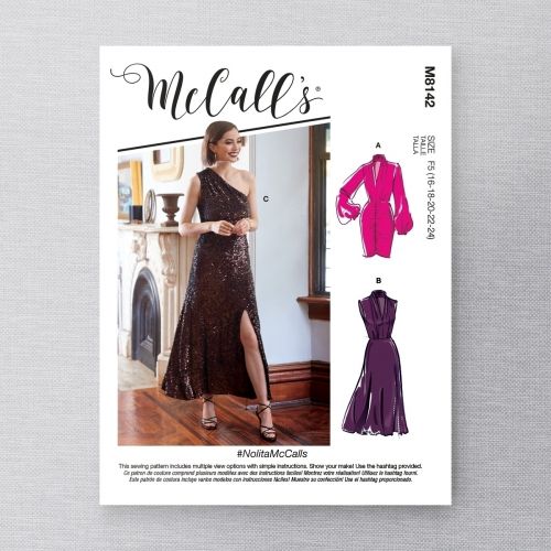 MCCALLS - M8142 ROBES POUR FEMMES