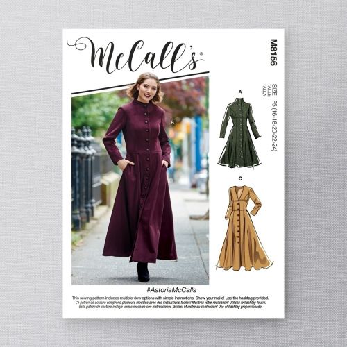 MCCALLS - M8156 MANTEAUX POUR FEMMES
