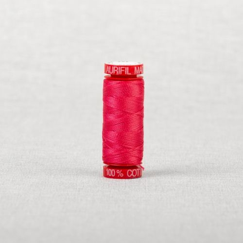 FIL DE COTON AURIFIL MAKO 12 50M - 2530 FLEUR ROSE