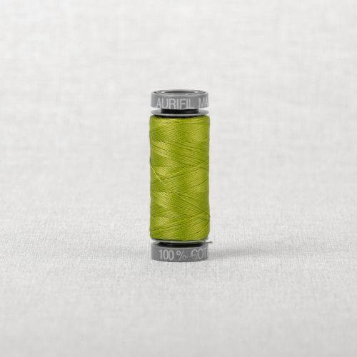 FIL DE COTON AURIFIL MAKO 28 100M - 1231 VERT PRINTANIER