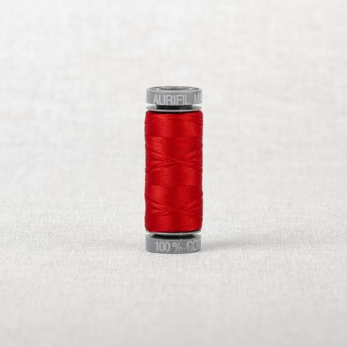 FIL DE COTON AURIFIL MAKO 28 100M - 2250 ROUGE