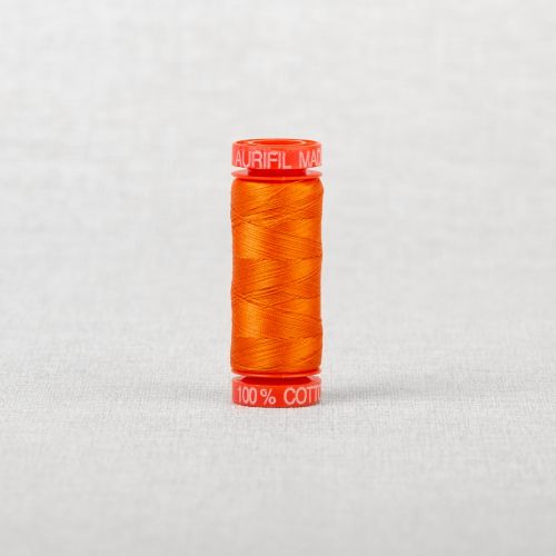 FIL DE COTON AURIFIL MAKO 50 200M - 2150 CITROUILLE