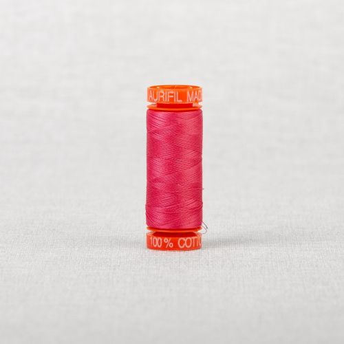 FIL DE COTON AURIFIL MAKO 50 200M - 2530 FLEUR ROSE