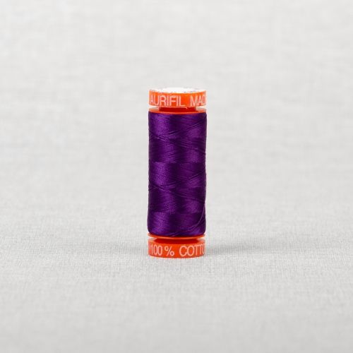 FIL DE COTON AURIFIL MAKO 50 200M - 2582 VIOLET FONCÉ