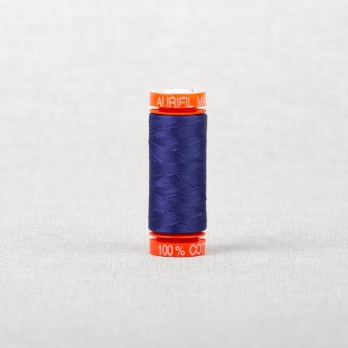 FIL DE COTON AURIFIL MAKO 50 200M - 2735 BLEU MOYEN