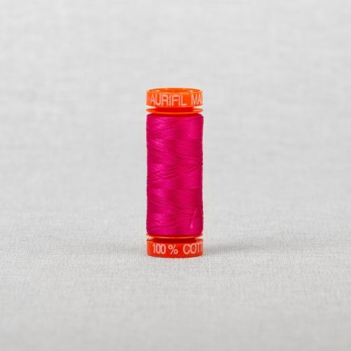 FIL DE COTON AURIFIL MAKO 50 200M - 4020 FUCHSIA