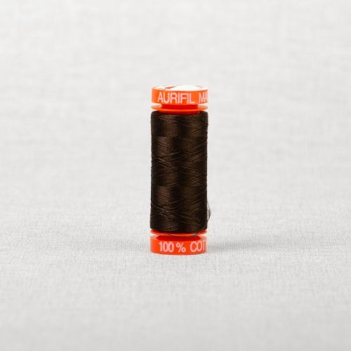 FIL DE COTON AURIFIL MAKO 50 200M - 5024 BRUN FONCÉ