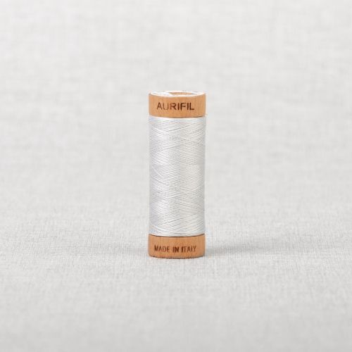 FIL DE COTON AURIFIL MAKO 80 274M - 2600 DOVE