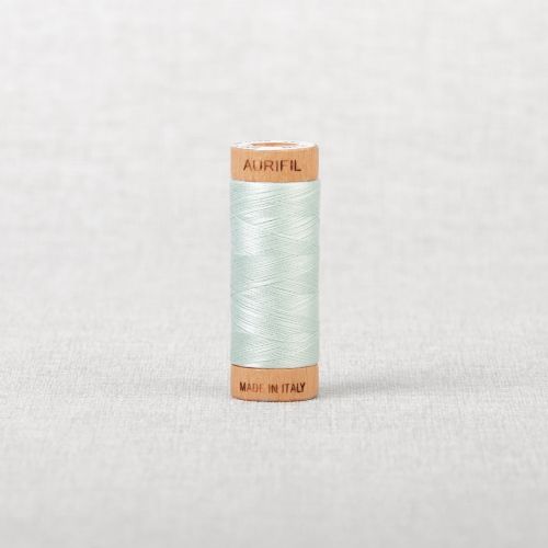 FIL DE COTON AURIFIL MAKO 80 274M - 5007 BLEU GRIS PÂLE