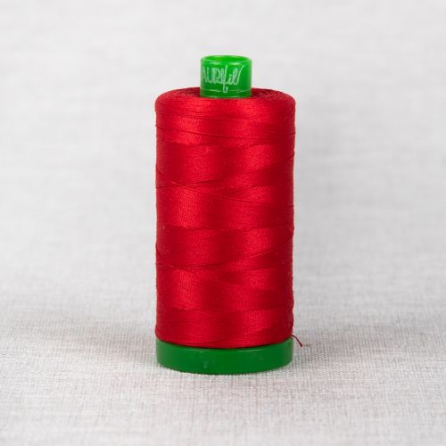 FIL DE COTON AURIFIL MAKO 40 1000M - 2250 ROUGE