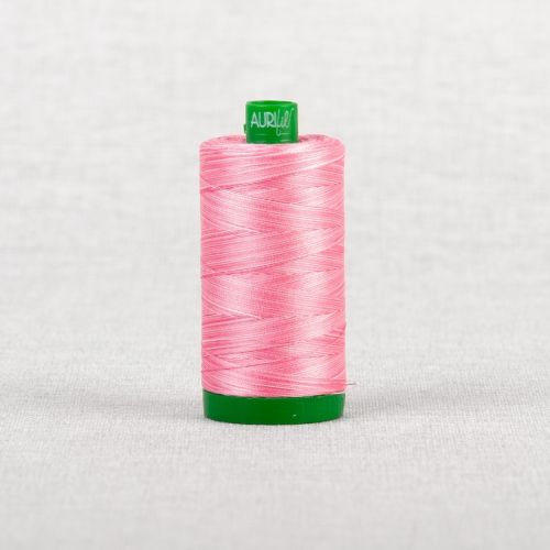 FIL DE COTON MOIRÉ AURIFIL MAKO 40 1000M - 3660 BUBBLEGUM