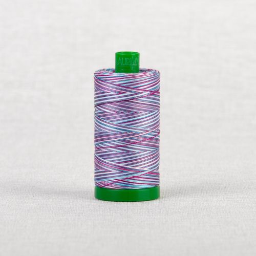 FIL DE COTON MOIRÉ AURIFIL MAKO 40 1000M - 4647 BERRYLICIOUS