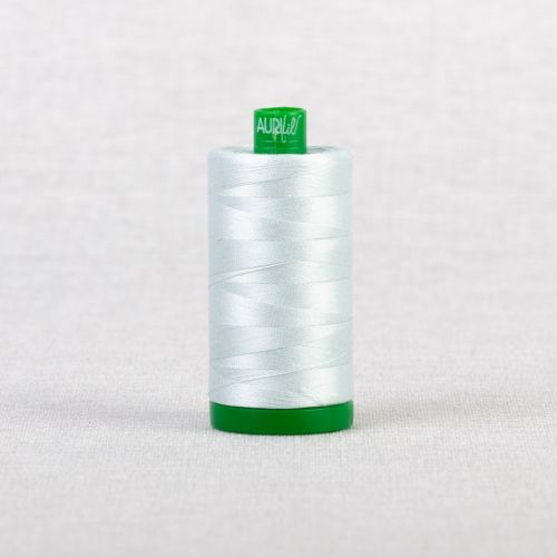 FIL DE COTON AURIFIL MAKO 40 1000M - 5007 BLEU GRIS PÂLE