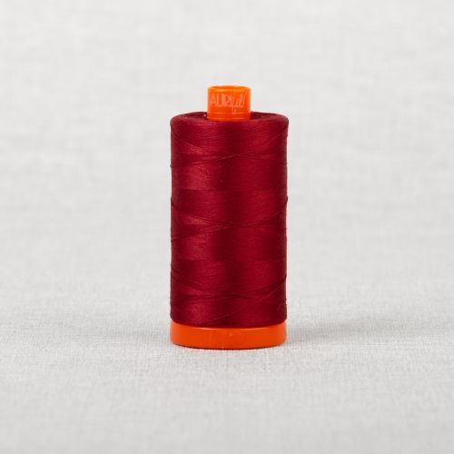 FIL DE COTON AURIFIL MAKO 50 1300M - 1103 BOURGOGNE