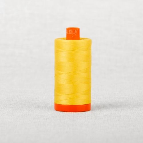 FIL DE COTON AURIFIL MAKO 50 1300M - 2120 CANARI