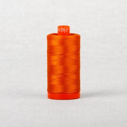 FIL DE COTON AURIFIL MAKO 50 1300M - 2235 ORANGE