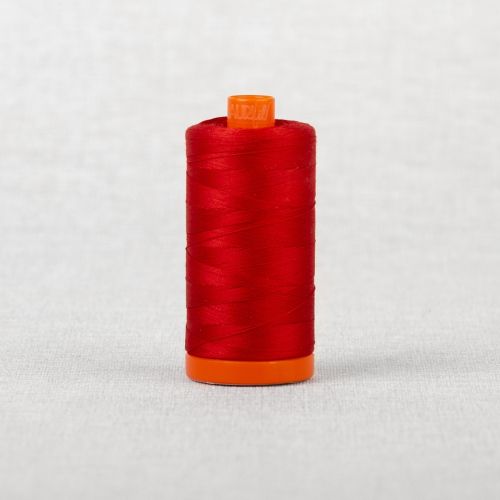 FIL DE COTON AURIFIL MAKO 50 1300M - 2250 ROUGE