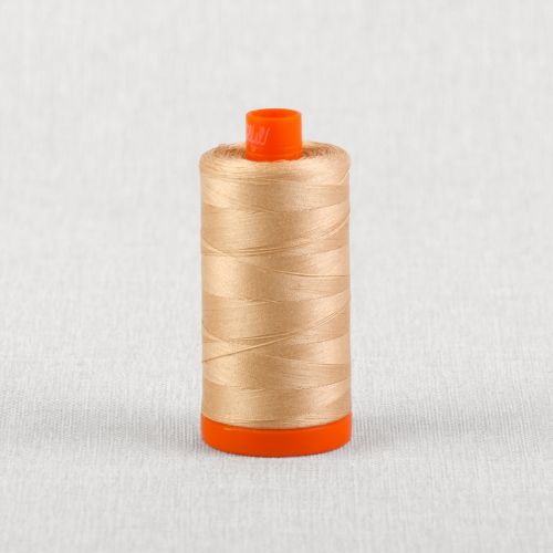 FIL DE COTON AURIFIL MAKO 50 1300M - 2314 BEIGE