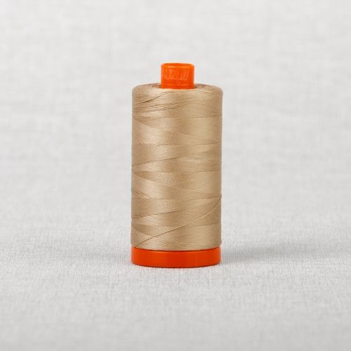 FIL DE COTON AURIFIL MAKO 50 1300M - 2326 SABLE