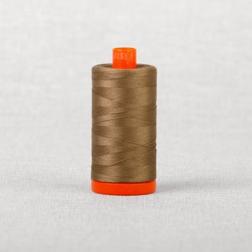 FIL DE COTON AURIFIL MAKO 50 1300M - 2370 GRÈS