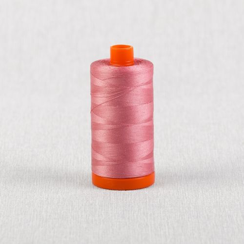 FIL DE COTON AURIFIL MAKO 50 1300M - 2430 ROSE ANTIQUE