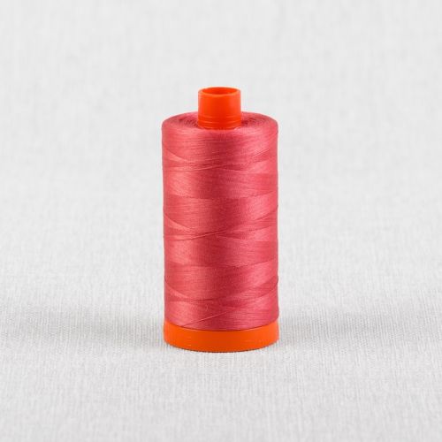 FIL DE COTON AURIFIL MAKO 50 1300M - 2440 PIVOINE