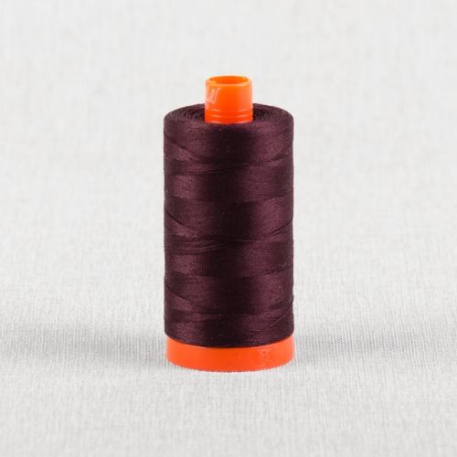 FIL DE COTON AURIFIL MAKO 50 1300M - 2570 AUBERGINE