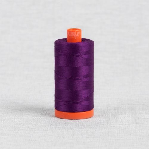 FIL DE COTON AURIFIL MAKO 50 1300M - 2582 VIOLET FONCÉ